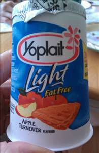 Yoplait Light Fat Free Yogurt - Apple Turnover