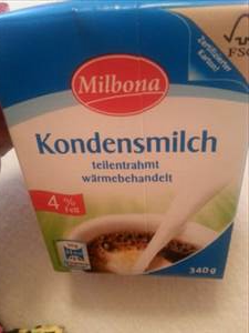 Milbona Kondensmilch 4% Fett