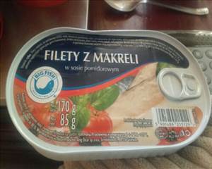 Big Fish Filety z Makreli w Sosie Pomidorowym
