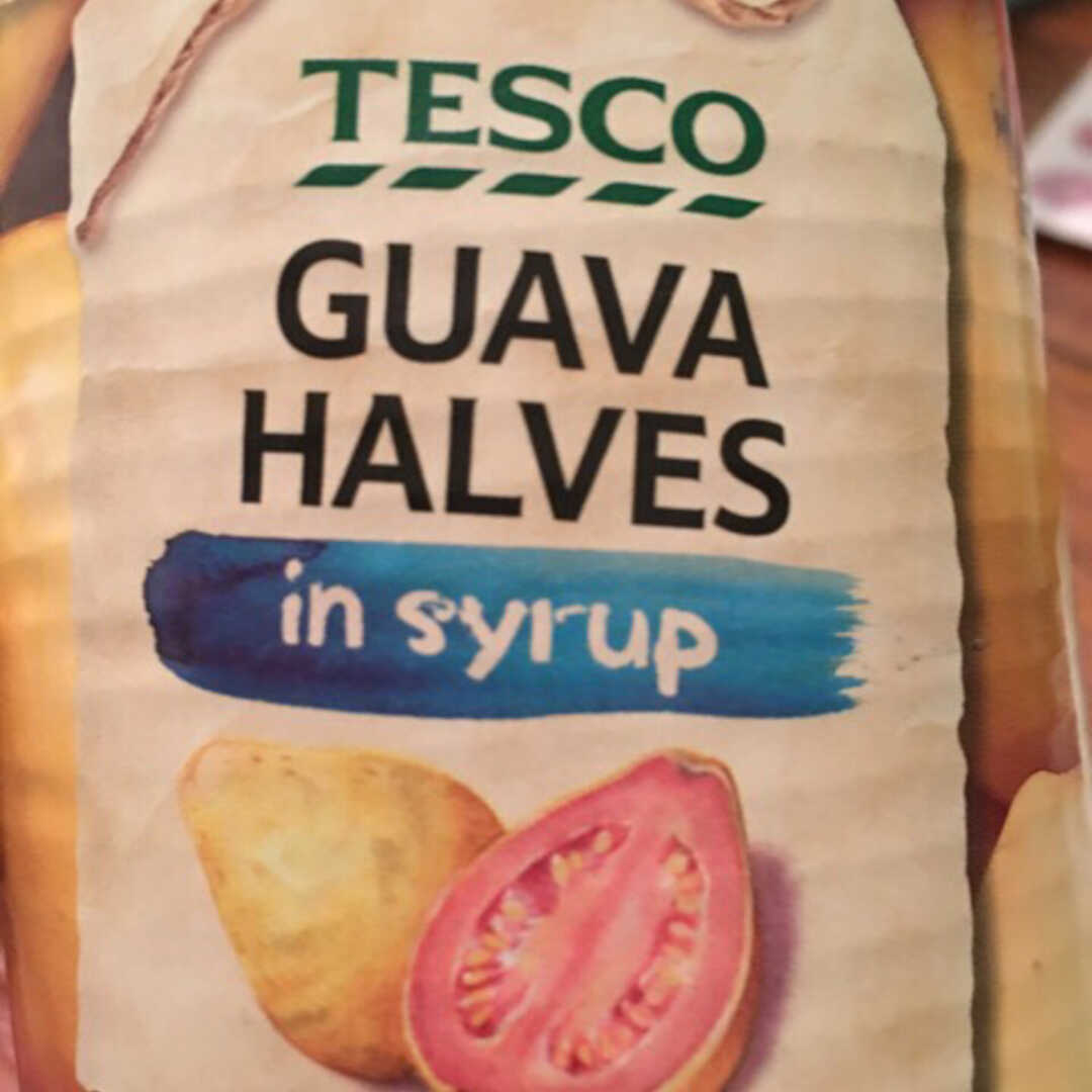 Tesco Guava Halves in Syrup
