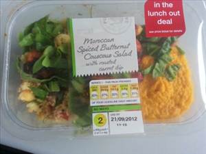 Marks & Spencer Moroccan Spiced Butternut Couscous Salad with Roasted Carrot Dip