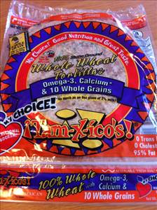 Tam-x-ico's 100% Whole Wheat Tortillas
