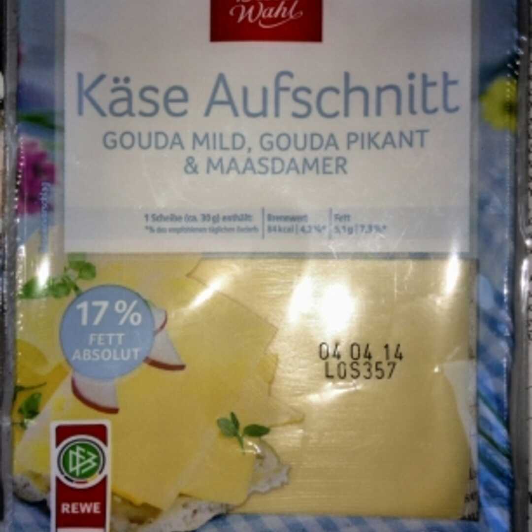 REWE Beste Wahl Käse Aufschnitt