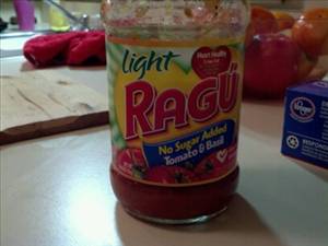 Ragu Light No Sugar Added Tomato & Basil Pasta Sauce