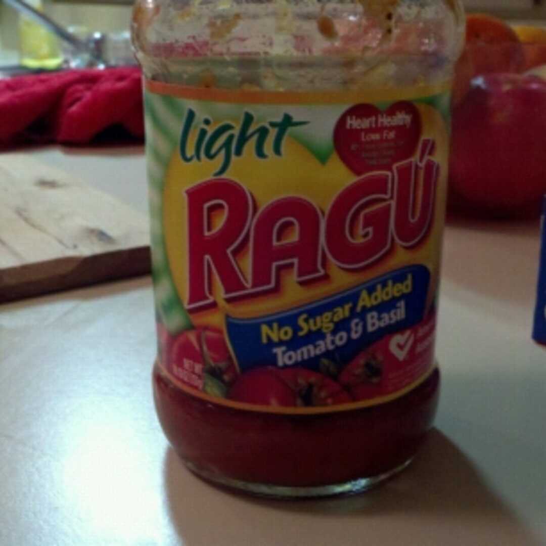 Ragu Light No Sugar Added Tomato & Basil Pasta Sauce