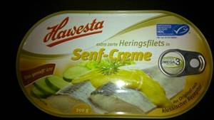 Hawesta Heringsfilets in Senf-Creme