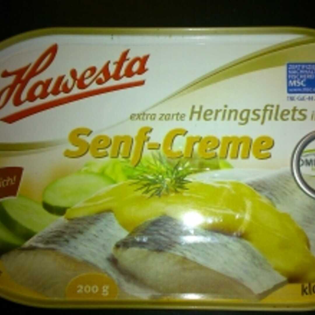 Hawesta Heringsfilets in Senf-Creme