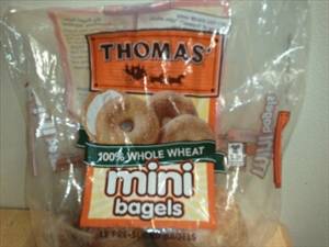 Thomas' Mini Bagels 100% Whole Wheat