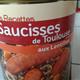 Leader Price Saucisses de Toulouse aux Lentilles