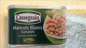 Cassegrain Haricots Blancs Cuisinés