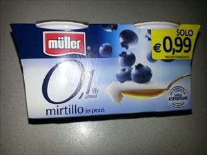 Muller Yogurt 0,1% Mirtillo