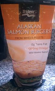 Trident Seafoods Alaskan Salmon Burgers