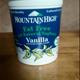 Mountain High Fat Free Vanilla Yoghurt