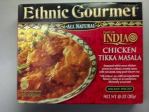 Ethnic Gourmet Chicken Tikka Masala (Frozen)
