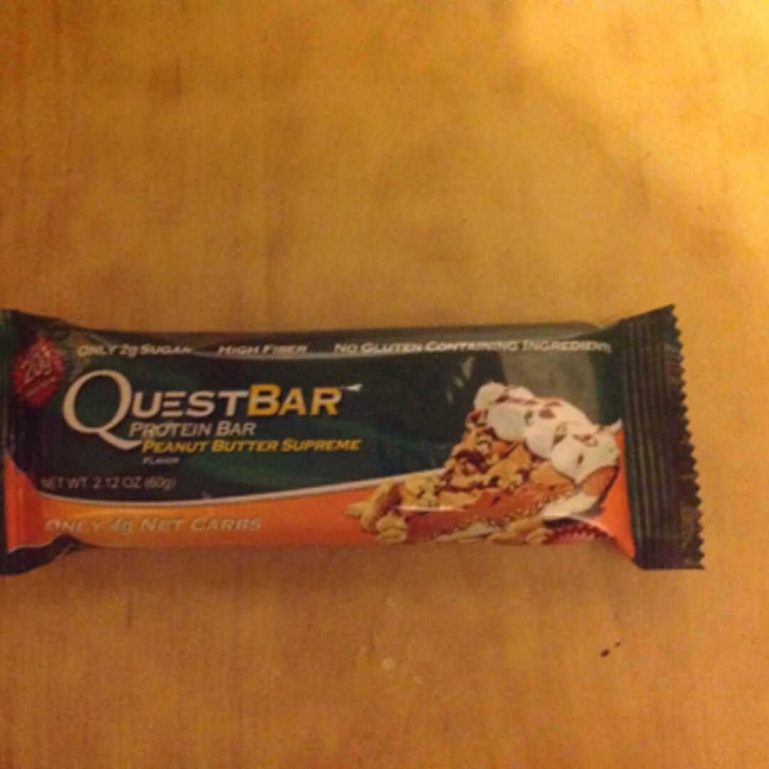 Questbar Peanut Butter Supreme