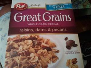 Post Great Grains Raisins Dates & Pecans Cereal