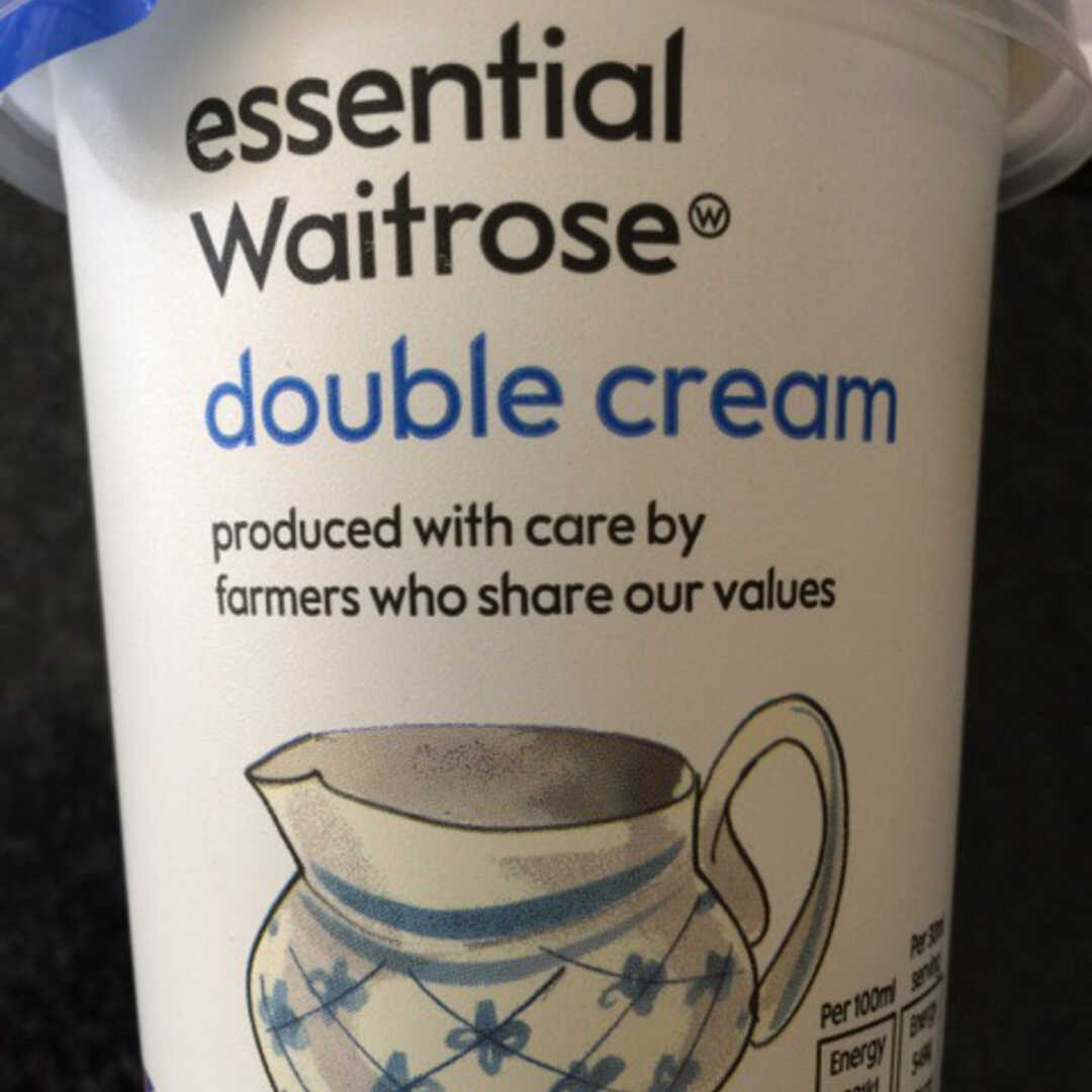 Waitrose Essential Double Cream
