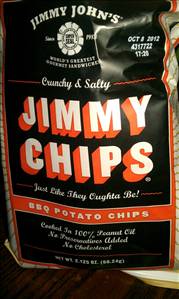 Jimmy John's BBQ Potato Chips
