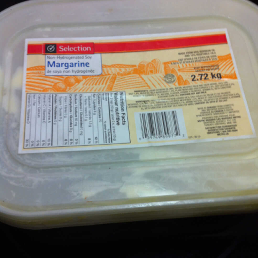 Selection Margarine de Soya Non Hydrogéné