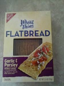 Nabisco Wheat Thins Crackers - Flatbread Garlic & Parsley