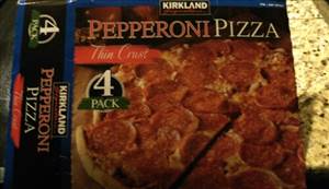 Kirkland Signature Pepperoni Pizza Thin Crust