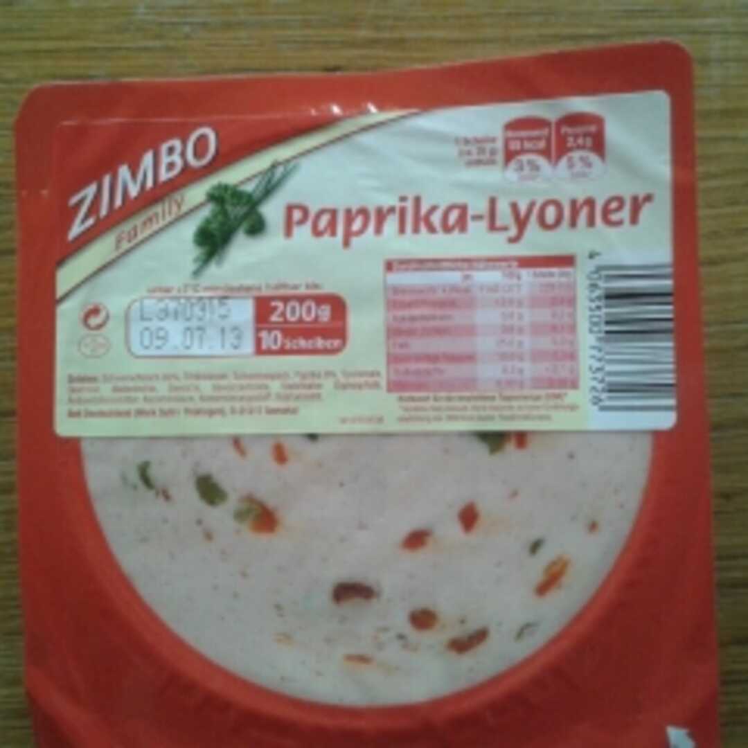 Zimbo Paprika Lyoner