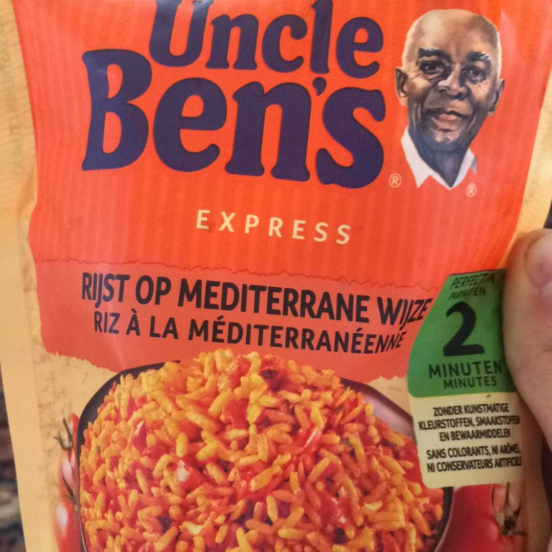 Uncle Ben's Rijst op Mediterrane Wijze
