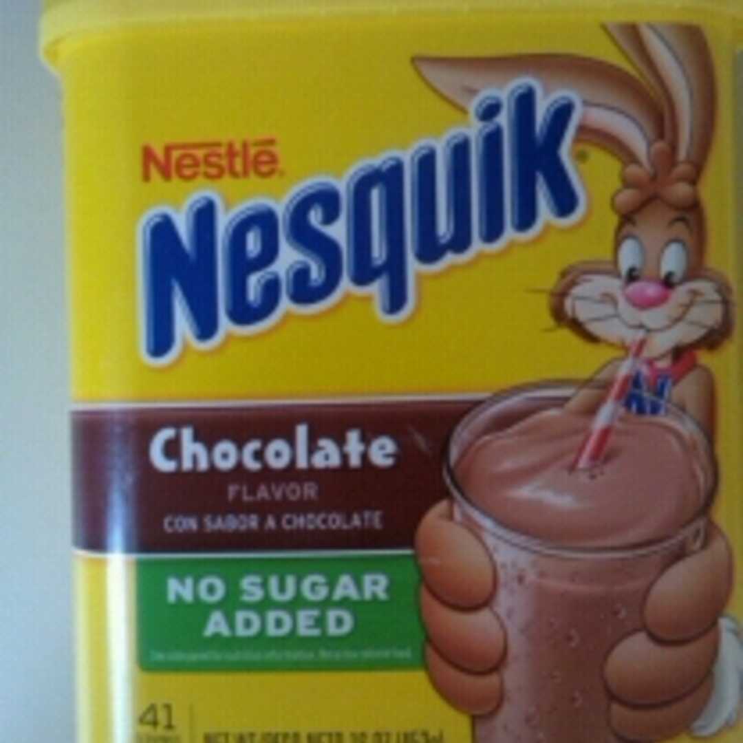 Nestle Nesquik No Sugar Added Chocolate Milk Mix