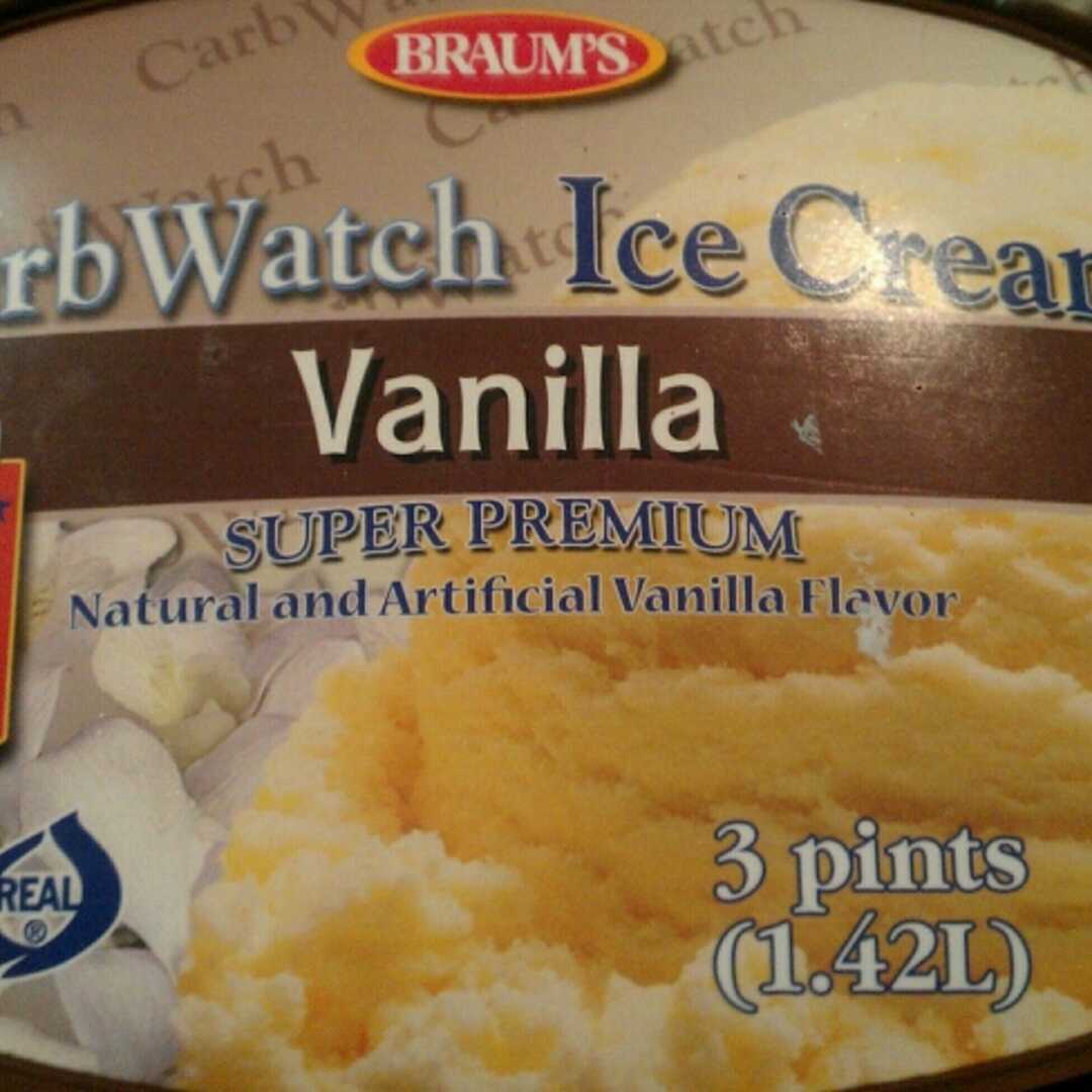 Braum's CarbWatch Vanilla Ice Cream