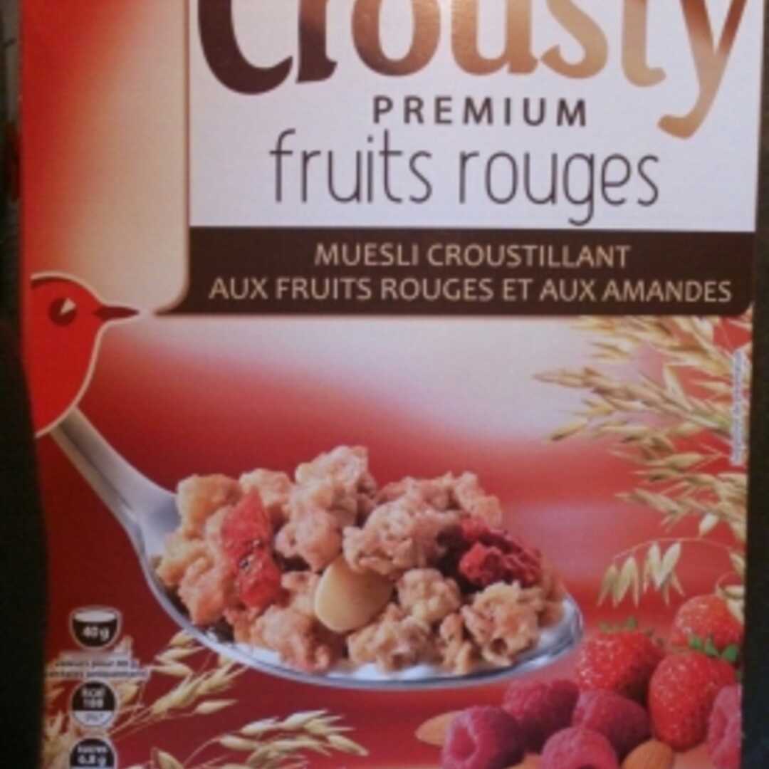 Auchan Crousty Premium Fruits Rouges