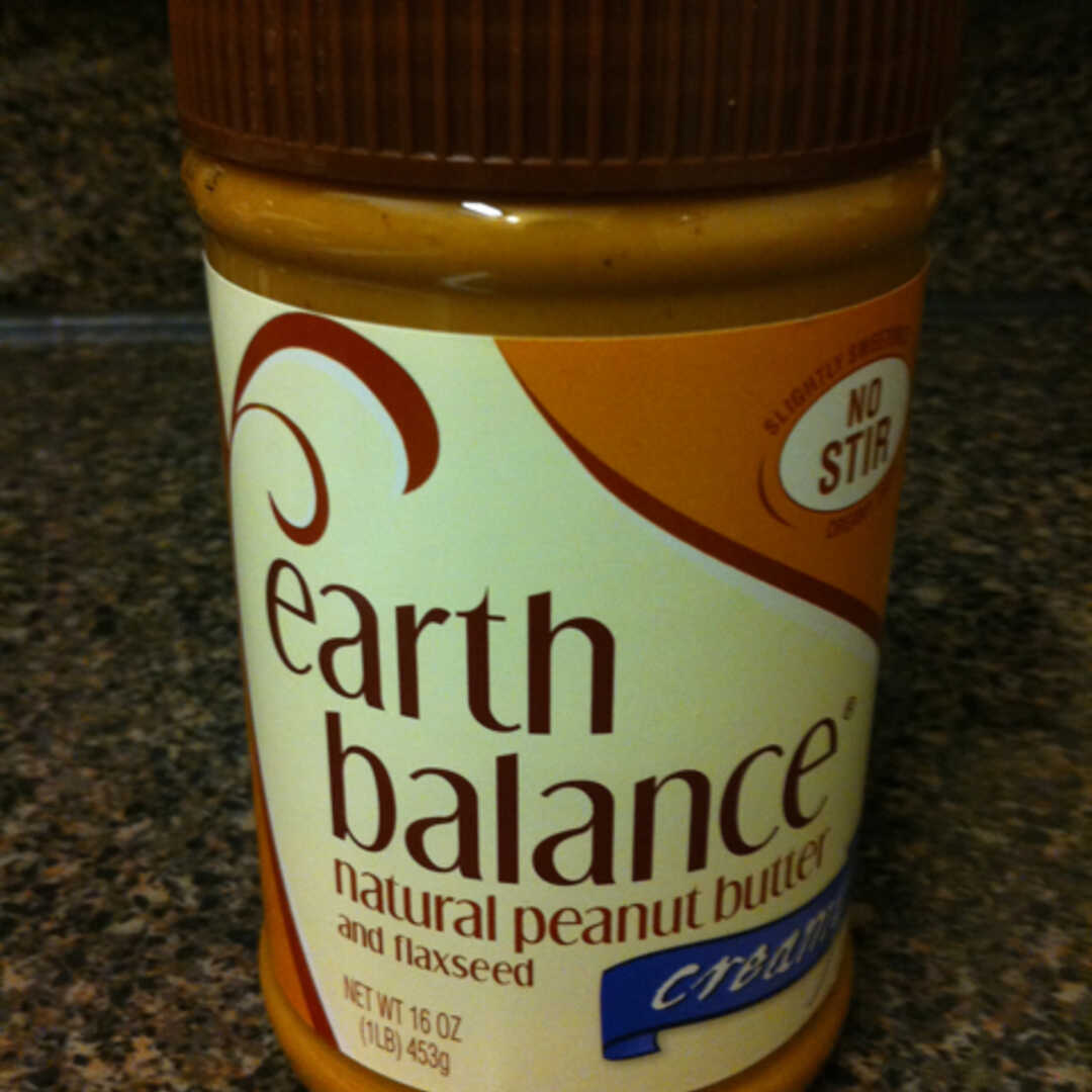 Earth Balance Natural Peanut Butter with Flaxseed
