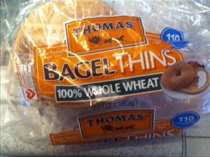 Thomas' Bagel Thins - 100% Whole Wheat