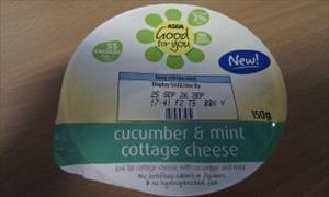Asda Good For You Cucumber & Mint Cottage Cheese
