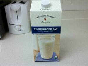 Archer Farms Organic Reduced Fat Milk