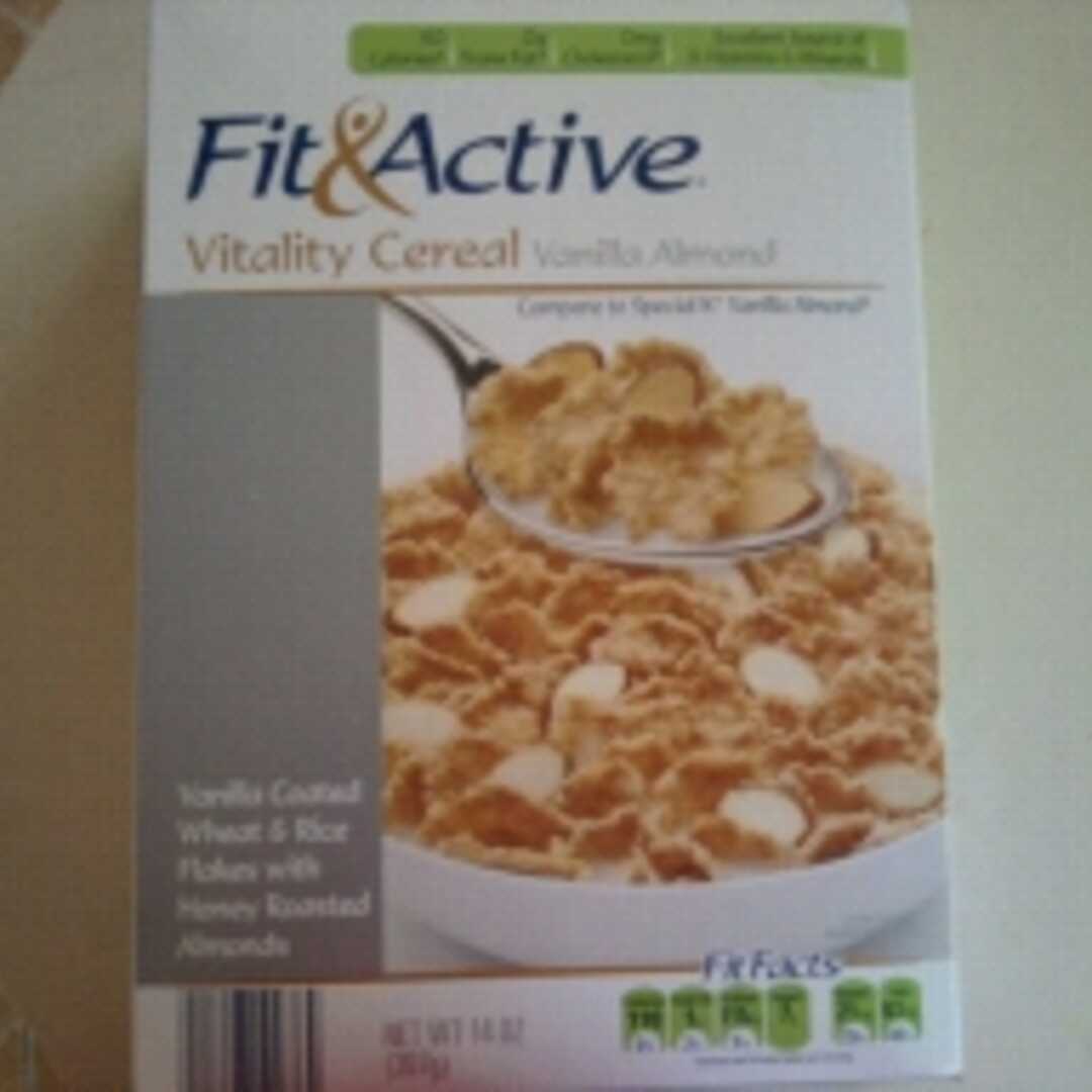 Fit & Active Vitality Cereal Vanilla Almond