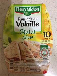 Fleury Michon Roulade de Volaille Halal Olives