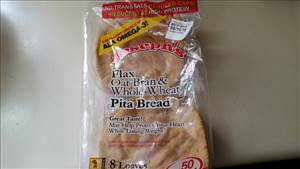Joseph's Mini Flax, Oat Bran & Whole Wheat Pita Bread