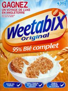 Weetabix  Weetabix Original 95% Blé Complet