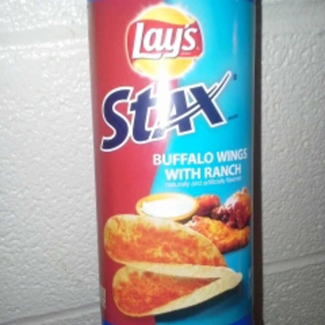 Lay's Stax Buffalo Wings with Ranch Potato Crisps