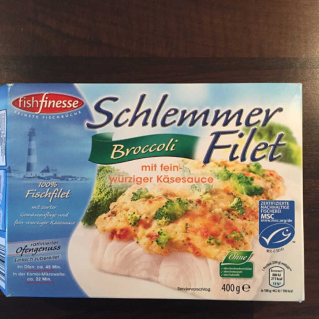Fishfinesse Schlemmerfilet Broccoli