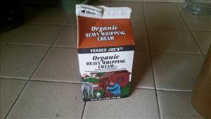 Trader Joe's Organic Heavy Whipping Cream