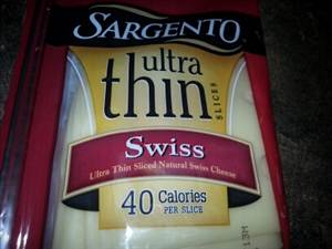 Sargento Ultra Thin Swiss Cheese