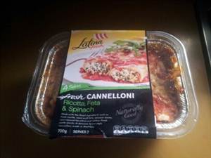 Latina Fresh Cannelloni with Ricotta Feta & Spinach