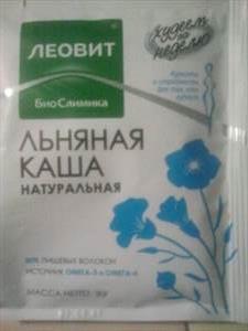 Леовит Каша Льняная