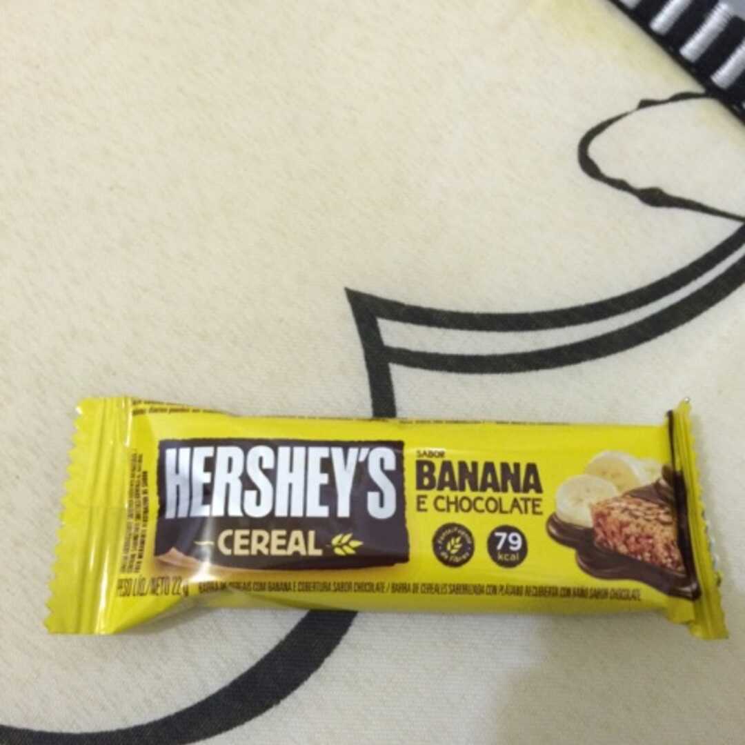 Hershey's Barra de Cereais com Banana e Cobertura Sabor Chocolate