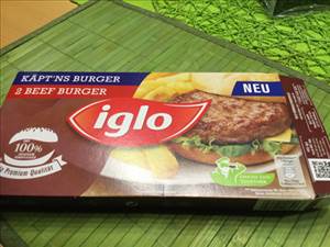 Iglo Käpt'ns Burger