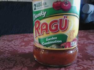Ragu Chunky Garden Combination Pasta Sauce