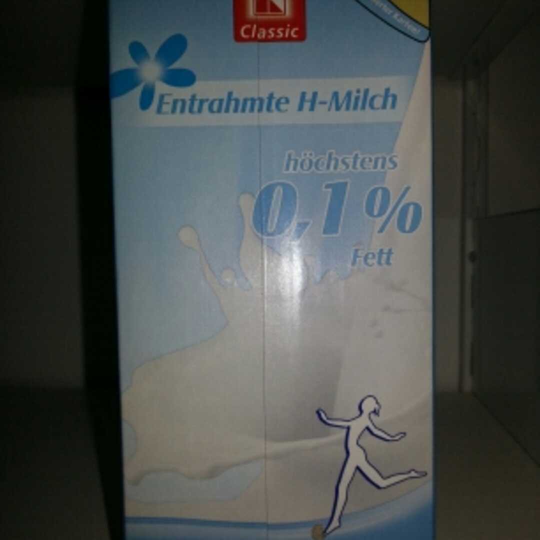K-Classic Entrahmte H-Milch 0,1% Fett