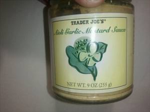Trader Joe's Garlic Aioli Mustard