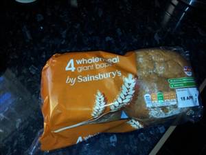 Sainsbury's Wholemeal Giant Baps